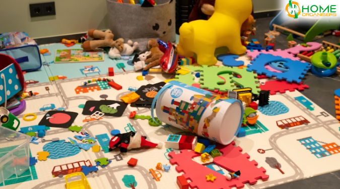 Child-friendly storage solutions for toys 