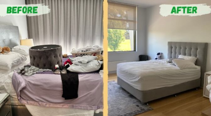 How to Turn Your Bedroom Into a Relaxing Sanctuary With Decluttering