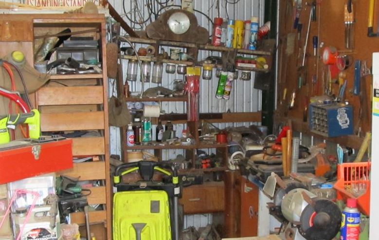 efficiently organising a cluttered garage. Create Zones
