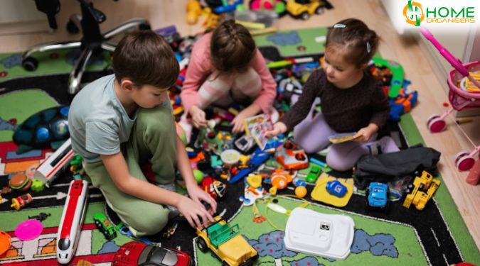 Maintaining an organised playroom long-term 