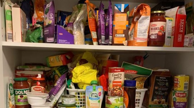 pantry decluttering