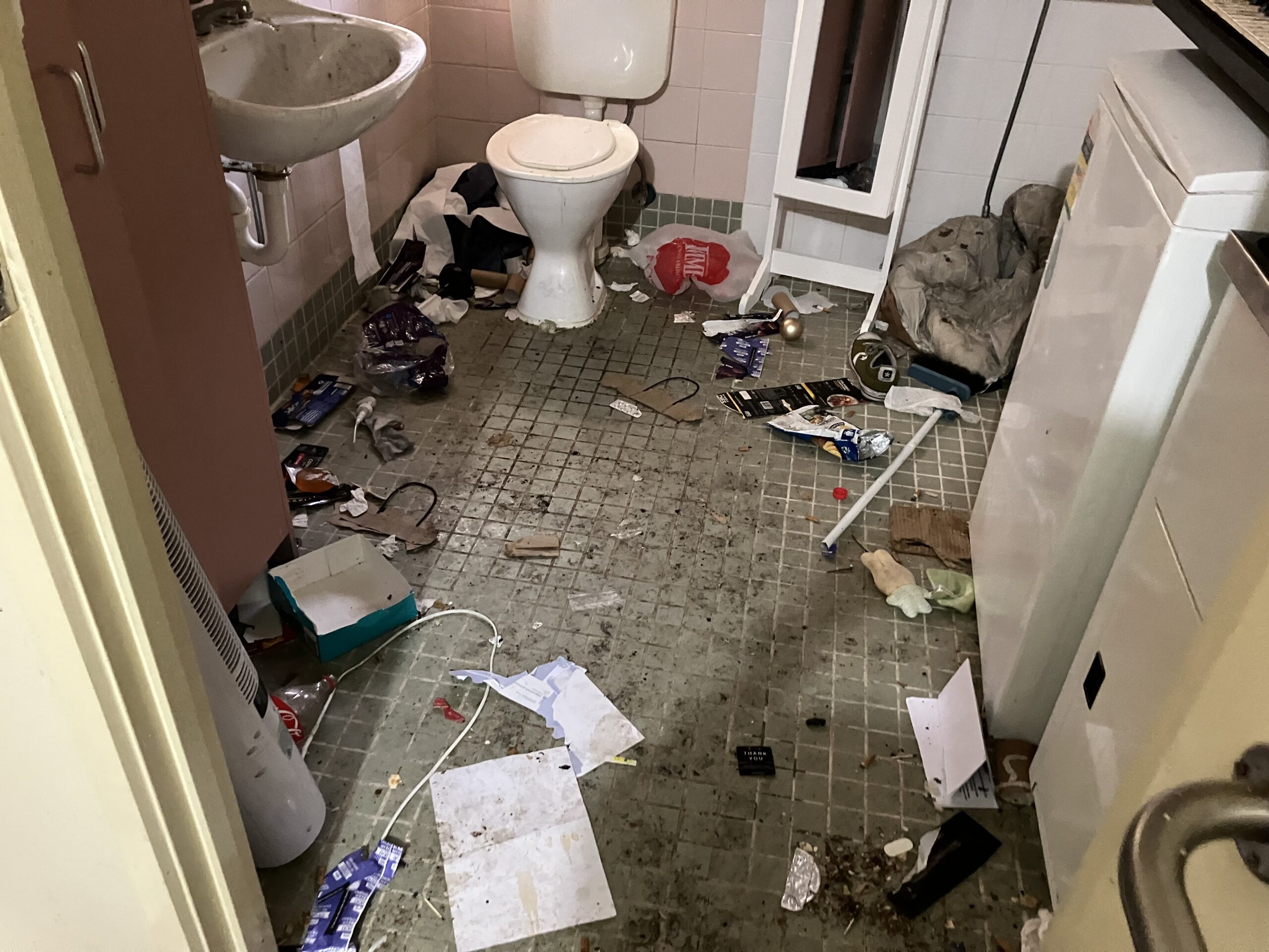 hoarding cleaning
